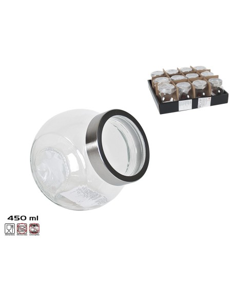 BOTE TRANSPARENTE CRIS 450 ML