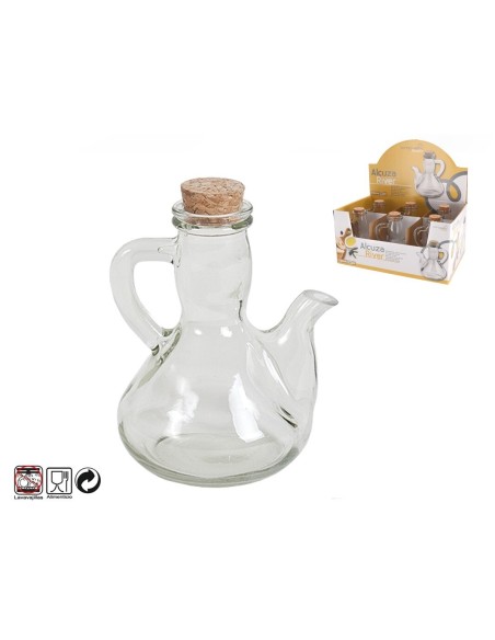 ALCUZA RIVER 280 ML. TRANSP. T/CORCHO