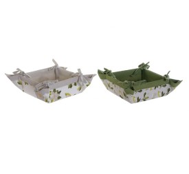 CESTA ALGODON 30X30X9 MAGNOLIO 2 SURT.