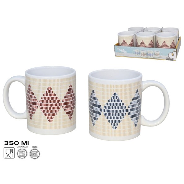 TAZA MUG 350ML DAY 2 SURT GRES