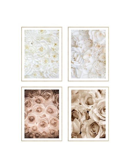 CUADRO ENMARCADO DECO 4 SURTIDOS 30X40X2,5 CM