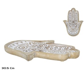 BANDEJA DEC. MANO HAMSA 22X30,5X3CM