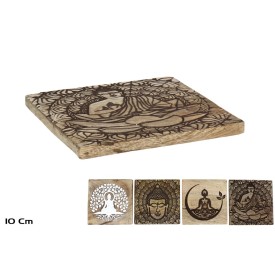 POSAVASOS BUDA 10X10CM 4STD