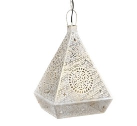 LAMPARA TECHO METAL 29X26X40 BLANCO