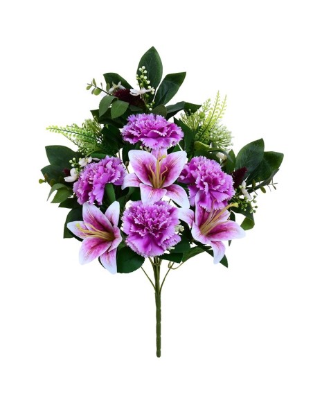CONJUNTO CLAVEL-LILY X 12 -56CM (VIOLETA)
