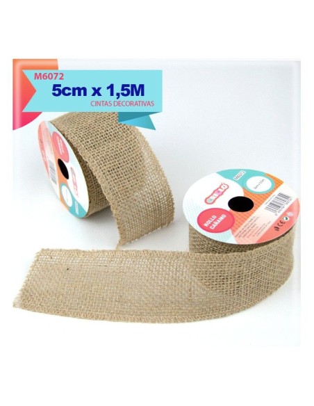 CINTA DE CAÑAMO 5CM X 1.5M