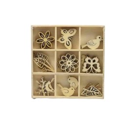 PACK FIGURAS DE MADERA SPRING