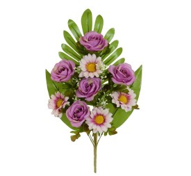 CONJUNTO ROSAS-DAISY (A) X 9 -51CM (VIO)