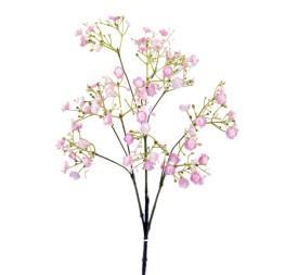 V.GYPSO PLAST. ROSA 68cm(17) (F715/2)