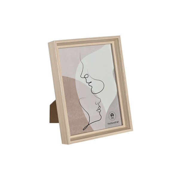 MARCO FOTO 15X20 MDF CRISTAL 16,5X3X21,5 NATURAL