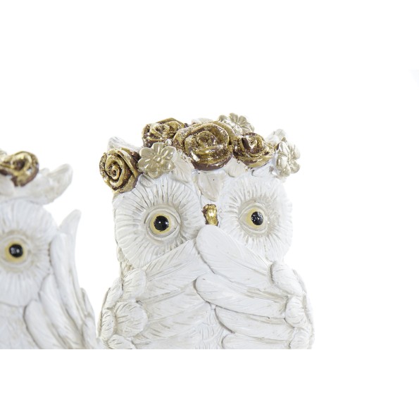FIGURA RESINA 5X5X8 BUHO 3 SURT