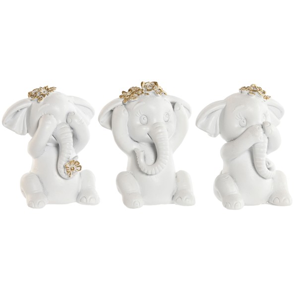 FIGURA RESINA 7X5X9 ELEFANTE 3 SURT