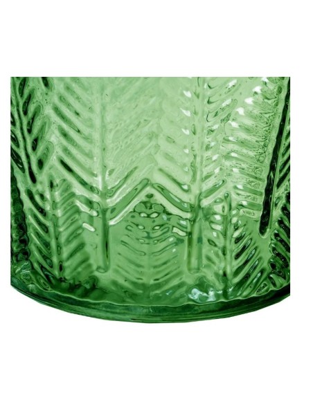 JARRÓN 2/C VIDRIO 15 X 15 X 21 CM AZUL/VERDE