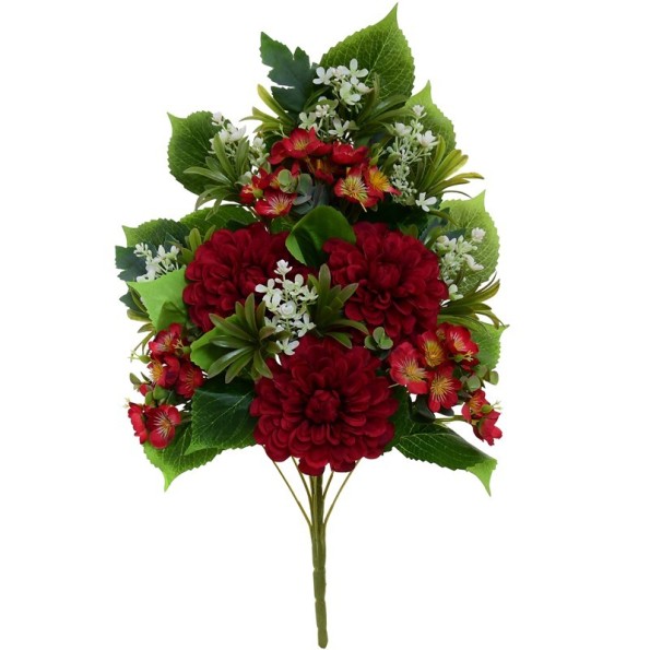 CONJUNTO ZINNIA X 12 -59CM (ROJO)