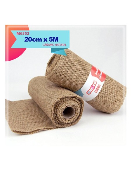 ROLLO DE CAÑAMO 20CM X 5M