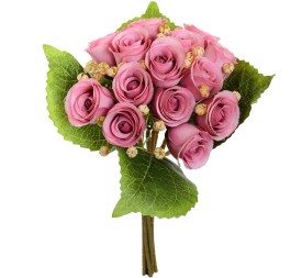 ATADO CAPULLITOS (A) X 5-27 CM (ROSA)