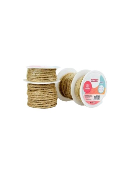 DOBLE ROLLO DE CAÑAMO 0.2MM X 10M + 0.3MM X 10M