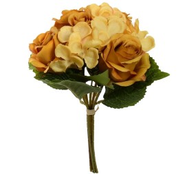 ATADO ROSAS-HORTENSIA (A)X 5-30CM (OCRE)