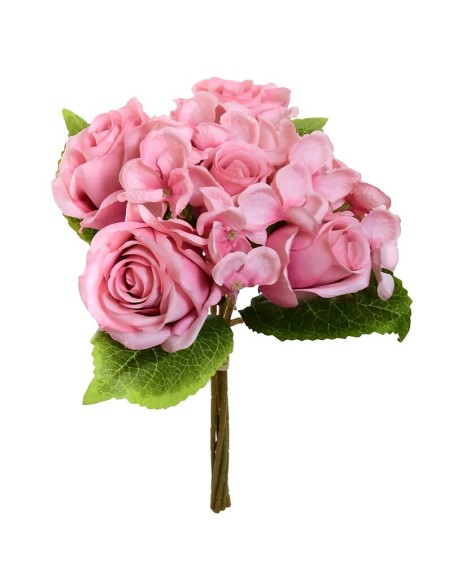 ATADO ROSAS-HORTENSIA (A) X 5-30CM (RS)