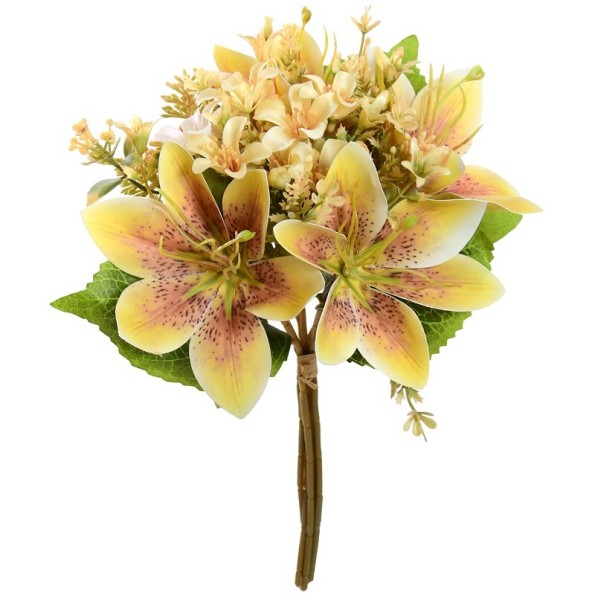 ATADO LILIUM R/T (A) X 6-32CM (OCRE)