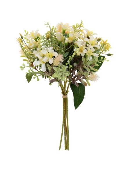 ATADO MINI LILIES (A) X 5-34CM (CREMA)