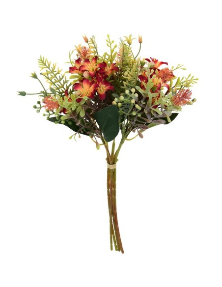 ATADO MINI LILIES (A) X 5-34CM (ROJO)