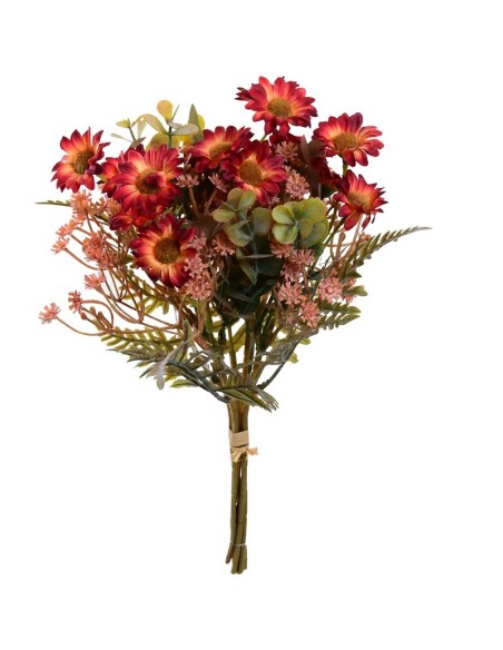 ATADO MARGARITAS (A) X 5-33CM (ROJO)