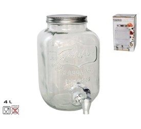TARRO DISPENSADOR KATE C/GRIFO 4L