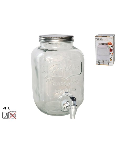 TARRO DISPENSADOR KATE C/GRIFO 4L