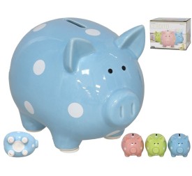 HUCHA GRANDE CERDITOS 3 COLORES SURT 16,2X12,3X12,