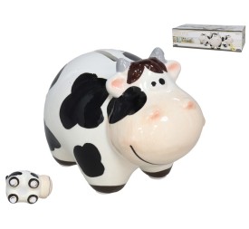 HUCHA PEQUEÑA VAQUITA 11X8X9,5 CM