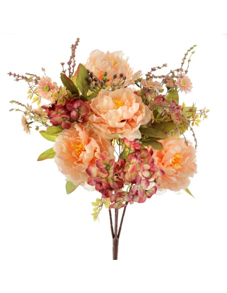 RAMO PEONIAS Y HORTENSIAS 55 CMS (7401-14)