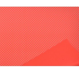 BOBINA PERLATO BABY LUNARES 0,7x40m ROJO BLANCO