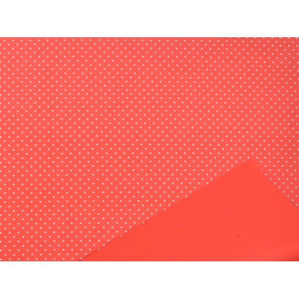 BOBINA PERLATO BABY LUNARES 0,7x40m ROJO BLANCO