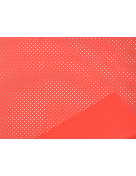 BOBINA PERLATO BABY LUNARES 0,7x40m ROJO BLANCO