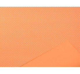 BOBINA PERLATO BABY LUNARES 0,7x40m NARANJA BLANCO