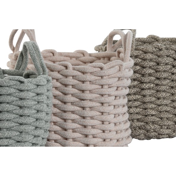 CESTA CUERDA 25X25X20 3 SURT.