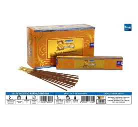 INCIENSO BARRA NATURAL SANDAL 15GR