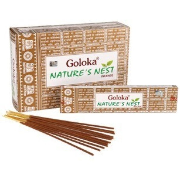 INCIENSO GOLOKA NATURE´S NEST 15 GR