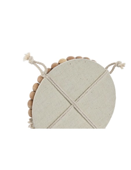 SET 3 ALGODON CRISTAL 20X1X20 FLECOS BLANCO.