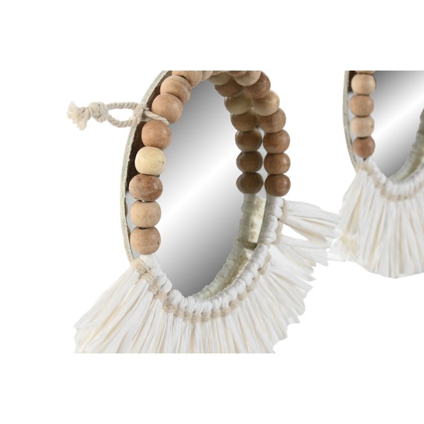 SET 3 ALGODON CRISTAL 20X1X20 FLECOS BLANCO.