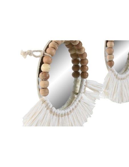 SET 3 ALGODON CRISTAL 20X1X20 FLECOS BLANCO.