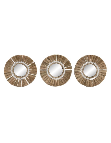 SET 3 FIBRA CRISTAL 20X1X20 NATURAL.