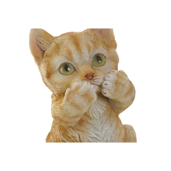 FIGURA RESINA 6,5X6X8 GATO PERRO 6 SURT.