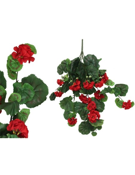 COLGANTE GERANIO X 9 76 CM (ROJO)