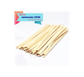 DEPRESORES DE MADERA FINOS NATURAL 19CM