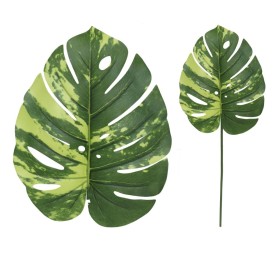 VARA HOJA MONSTERA BICOLOR 73 CM