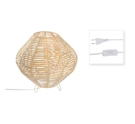 LAMPARA DE SUELO COLOR NATURAL  28X28X28CM