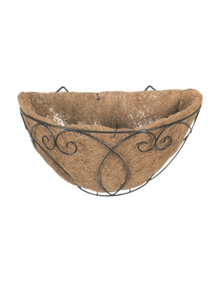 MACETERO COCO DE PARED M 35,56x17,78x17,78cm
