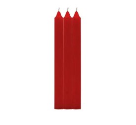 PACK 3 VELAS CIRIO ROJO